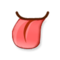 Tongue emoji on Samsung